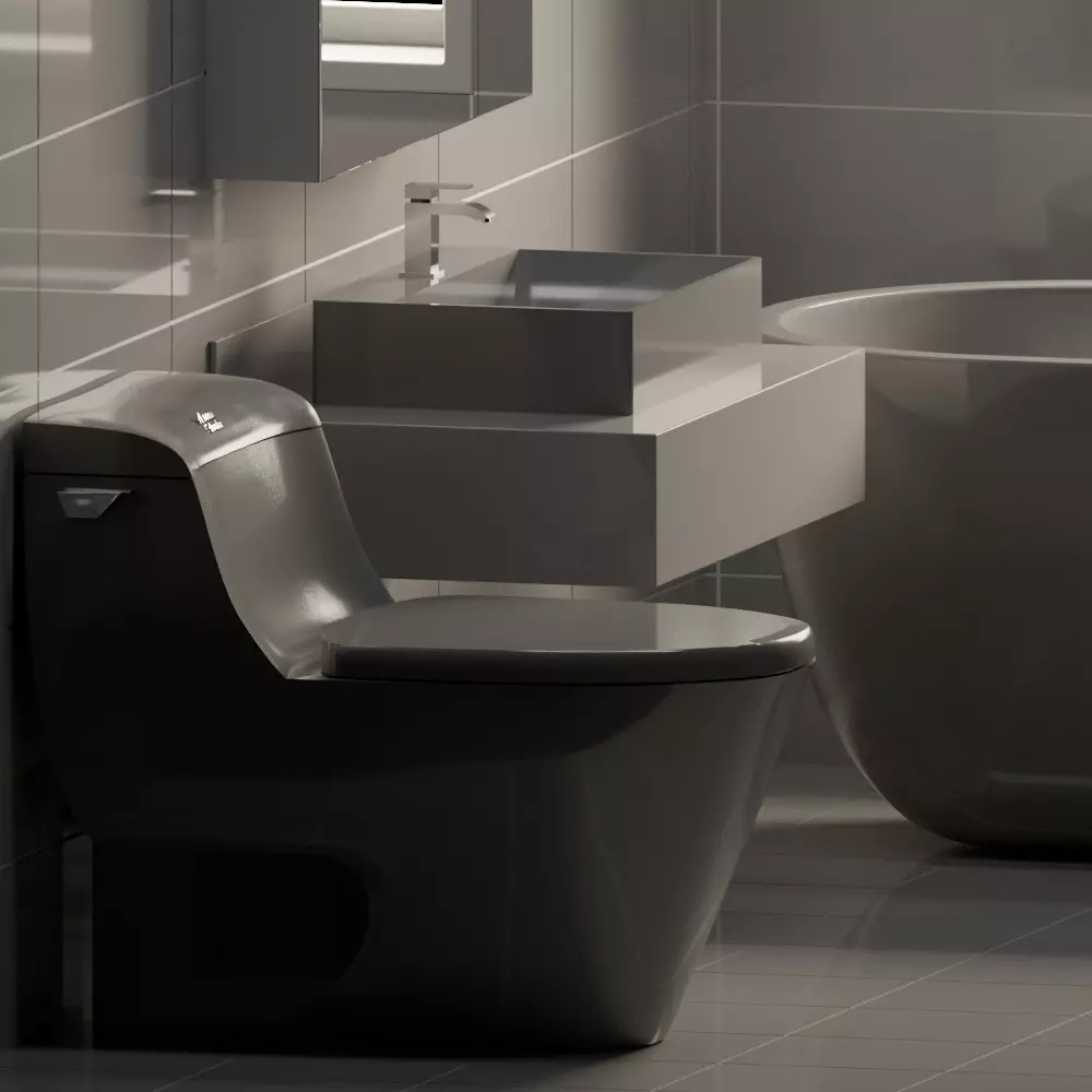 7 Grey porcelain